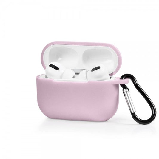 Apple AirPods Pro Basic Lila Silikon Kılıfı