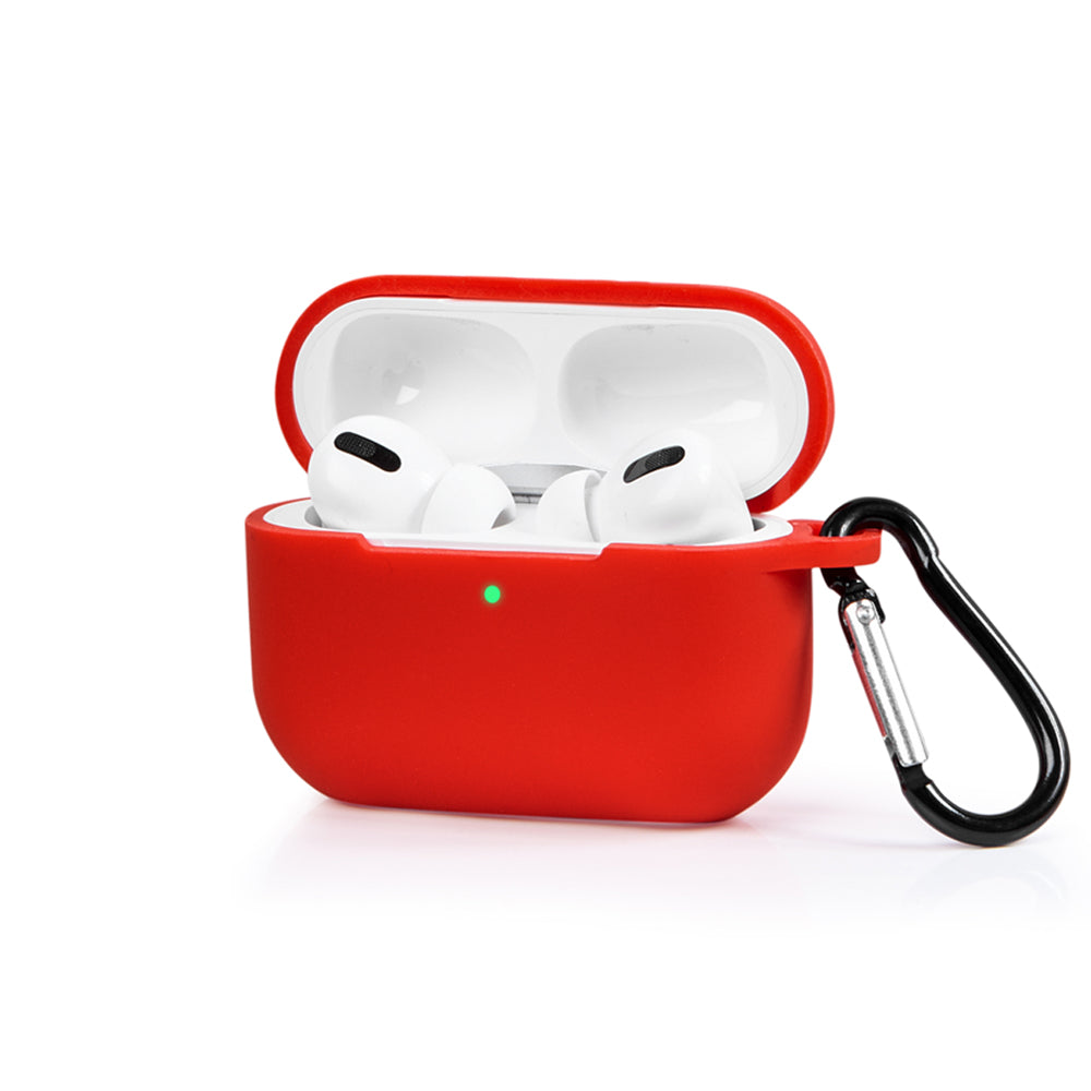Apple AirPods Pro 3 Basic Red Silikon Kılıfı