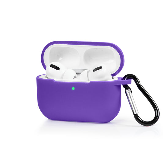 Apple AirPods Pro Basic Purple Silikon Kılıfı