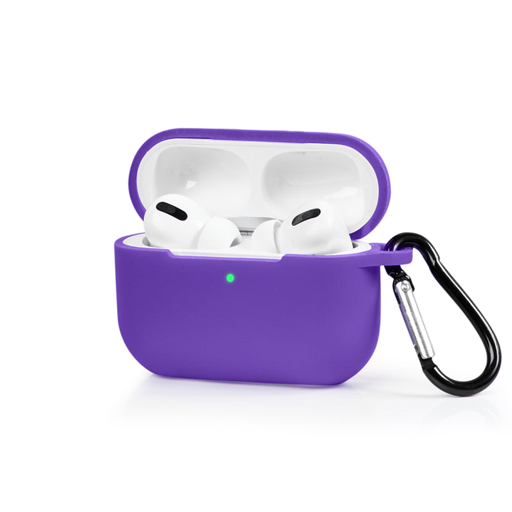 Apple AirPods Pro 3 Basic Purple Silikon Kılıfı