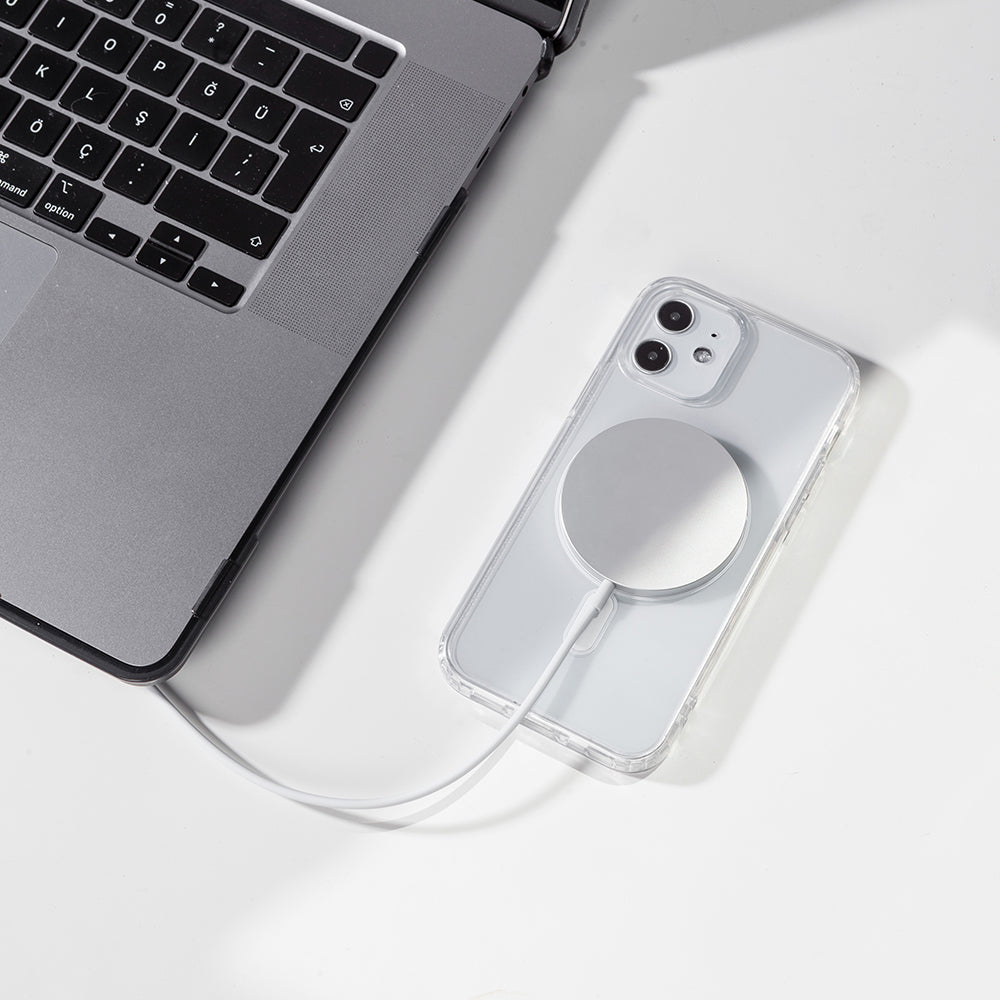 Apple iPhone 14 Plus Şeffaf Magsafe Case