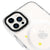 iPhone 16 Pro Yıldız Desenli Telefon Kılıfı - Magsafeli Artycase - Beyaz