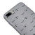 iPhone 7 Plus Göz Kırpma Telefon Kılıfı - Renkli Silikon - Gri