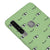 Samsung A9 2018 Göz Kırpma Telefon Kılıfı - Renkli Silikon - Yeşil