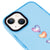 iPhone 14 Plus Üçlü Kalp Telefon Kılıfı - Artycase - Azure