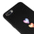 Realme C2 Üç Kalp Telefon Kılıfı - Renkli Silikon - Siyah