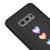 Samsung S10 E Üç Kalp Telefon Kılıfı - Renkli Silikon - Siyah
