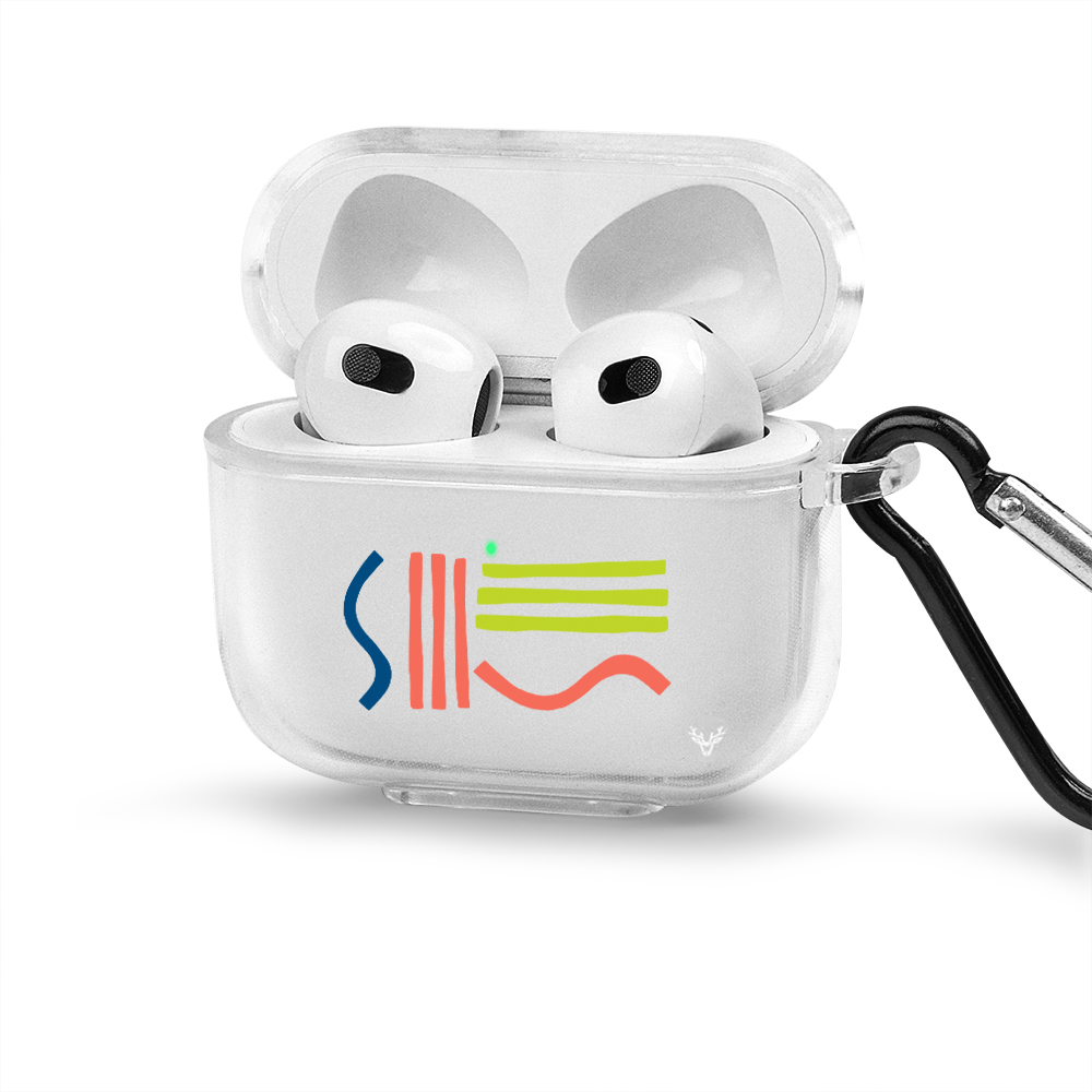 Apple AirPods 3 Shape Şeffaf Kılıfı
