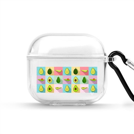 Apple AirPods 3 Avocados Şeffaf Kılıfı