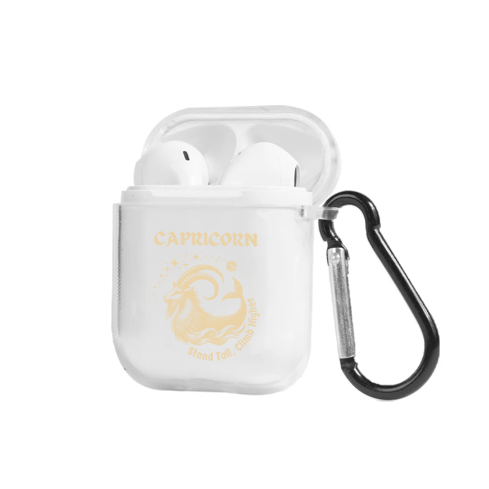 Apple AirPods Burçlar Capricorn Astrology Şeffaf Kılıf