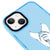 iPhone 15 Kravat Telefon Kılıfı - Artycase - Azure
