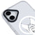 iPhone 16 Kravat Telefon Kılıfı - Magsafeli Artycase - Beyaz
