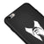 iPhone 6 Plus Kravat Telefon Kılıfı - Renkli Silikon - Siyah