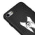 iPhone 7 Kravat Telefon Kılıfı - Renkli Silikon - Siyah