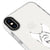 iPhone XS Kravat Telefon Kılıfı - Artycase - Beyaz