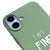 iPhone 16 Fine Telefon Kılıfı - Renkli Silikon - Yeşil