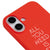 iPhone 16 All You Need Telefon Kılıfı - Renkli Silikon - Kırmızı