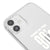 iPhone 12 Mini 90s Telefon Kılıfı - Şeffaf - Saydam