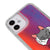iPhone 12 Mini Kedicik Telefon Kılıfı - Neon - Violet