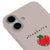 iPhone 16 Strawberry Telefon Kılıfı - Renkli Silikon - Pudra
