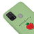Samsung M31 Strawberry Telefon Kılıfı - Renkli Silikon - Yeşil