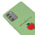 Samsung Note 20 Strawberry Telefon Kılıfı - Renkli Silikon - Yeşil