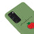 Samsung S20 Strawberry Telefon Kılıfı - Renkli Silikon - Yeşil
