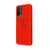 Xiaomi Redmi 9T Strawberry Telefon Kılıfı - Renkli Silikon - Kırmızı