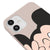 iPhone 12 Mini Cartoon Mouse Telefon Kılıfı - Renkli Silikon - Pudra