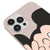 iPhone 12 Pro Max Cartoon Mouse Telefon Kılıfı - Renkli Silikon - Pudra