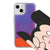 iPhone 15 Cartoon Mouse Telefon Kılıfı - Neon - Violet