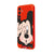 Samsung A56 5G Cartoon Mouse Telefon Kılıfı - Renkli Silikon - Kırmızı
