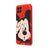 Samsung M33 Cartoon Mouse Telefon Kılıfı - Renkli Silikon - Kırmızı