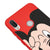 Xiaomi Redmi Note 7 Cartoon Mouse Telefon Kılıfı - Renkli Silikon - Kırmızı