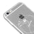 iPhone 6 Plus Altın Oran Telefon Kılıfı - Şeffaf - Saydam