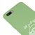 Realme C2 Just Go Telefon Kılıfı - Renkli Silikon - Yeşil