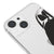 iPhone 13 Half Dark Telefon Kılıfı - Şeffaf - Saydam