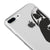 iPhone 8 Plus Half Dark Telefon Kılıfı - Şeffaf - Saydam