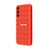 Samsung A54 Supreme LV Telefon Kılıfı - Renkli Silikon - Kırmızı