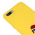 Realme C2 Mathilda Telefon Kılıfı - Renkli Silikon - Sarı