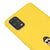 Realme 7 Pro Paltolu Adam Telefon Kılıfı - Renkli Silikon - Sarı