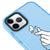 iPhone 11 Pro Kalp Figürü Telefon Kılıfı - Artycase - Azure