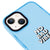 iPhone 14 No Bad Vibes Telefon Kılıfı - Artycase - Azure