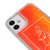 iPhone 12 Mini Face Telefon Kılıfı - Neon - Turuncu