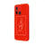 Xiaomi Redmi 12C Face Telefon Kılıfı - Renkli Silikon - Kırmızı
