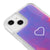 iPhone 13 Mini Heart Telefon Kılıfı - Neon - Violet
