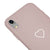 iPhone XR Heart Telefon Kılıfı - Renkli Silikon - Pudra