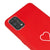 Realme 7 Pro Heart Telefon Kılıfı - Renkli Silikon - Kırmızı
