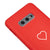 Samsung S10 E Heart Telefon Kılıfı - Renkli Silikon - Kırmızı