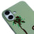 iPhone 16 Wtf Telefon Kılıfı - Renkli Silikon - Yeşil